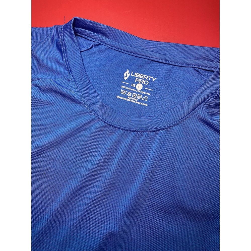 Men's Liberty Pro Pull Over Short Sleeve size Large Athletic Activewear Shirt